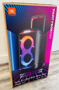 🔥 JBL PARTYBOX 520 - NUEVA EN CAJA SELLADA - ORIGINAL 🔥 ¡Lleva la fiesta a otro nivel! La bocina más esperada de JBL ya está aquí. ✅ 160W de potenci