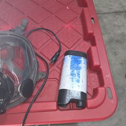 Full Face Respirator With Battery (I Have 2)