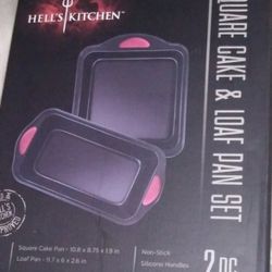 2pc Set Hells Kitchen Bake Ware