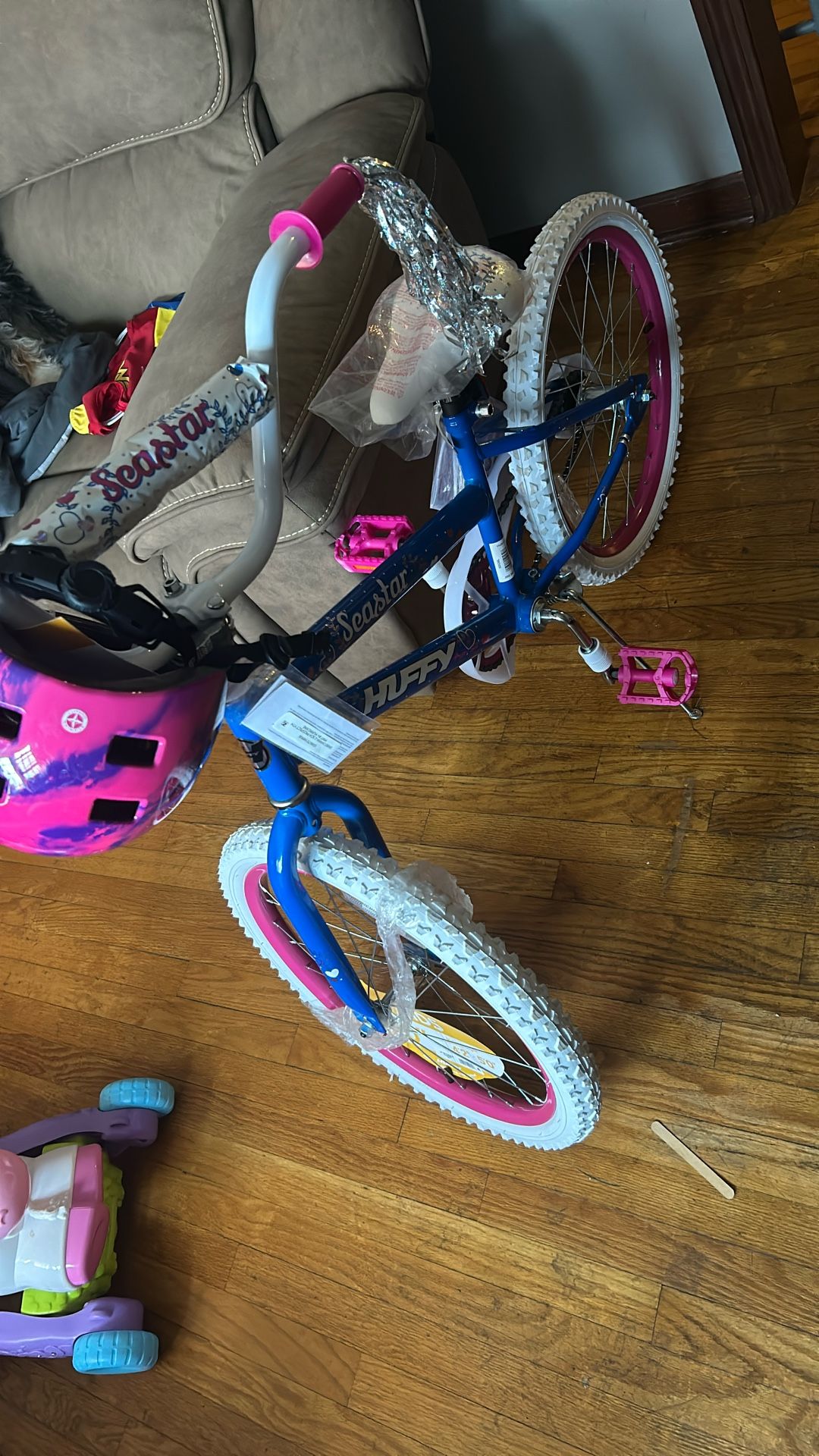Girl Bike New