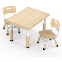 Kids Table and 2 Chairs Set