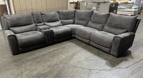 Adelaide 6-Piece Fabric Power Reclining Sectional