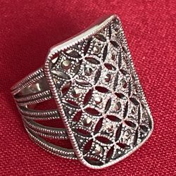 925 SILVER WOMEN RING SIZE 8 