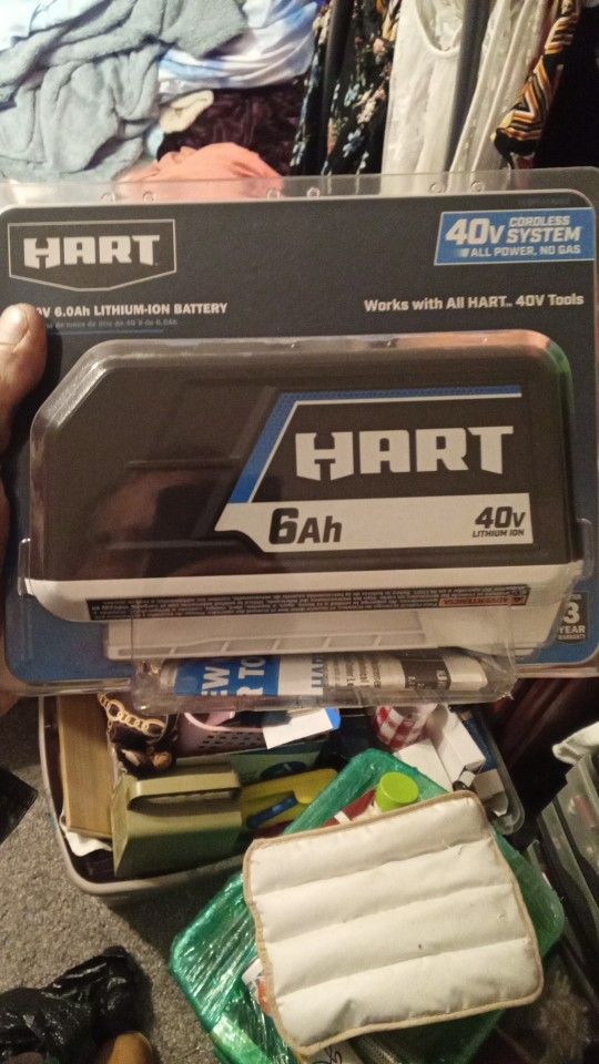 Battery Hart 40 Amp