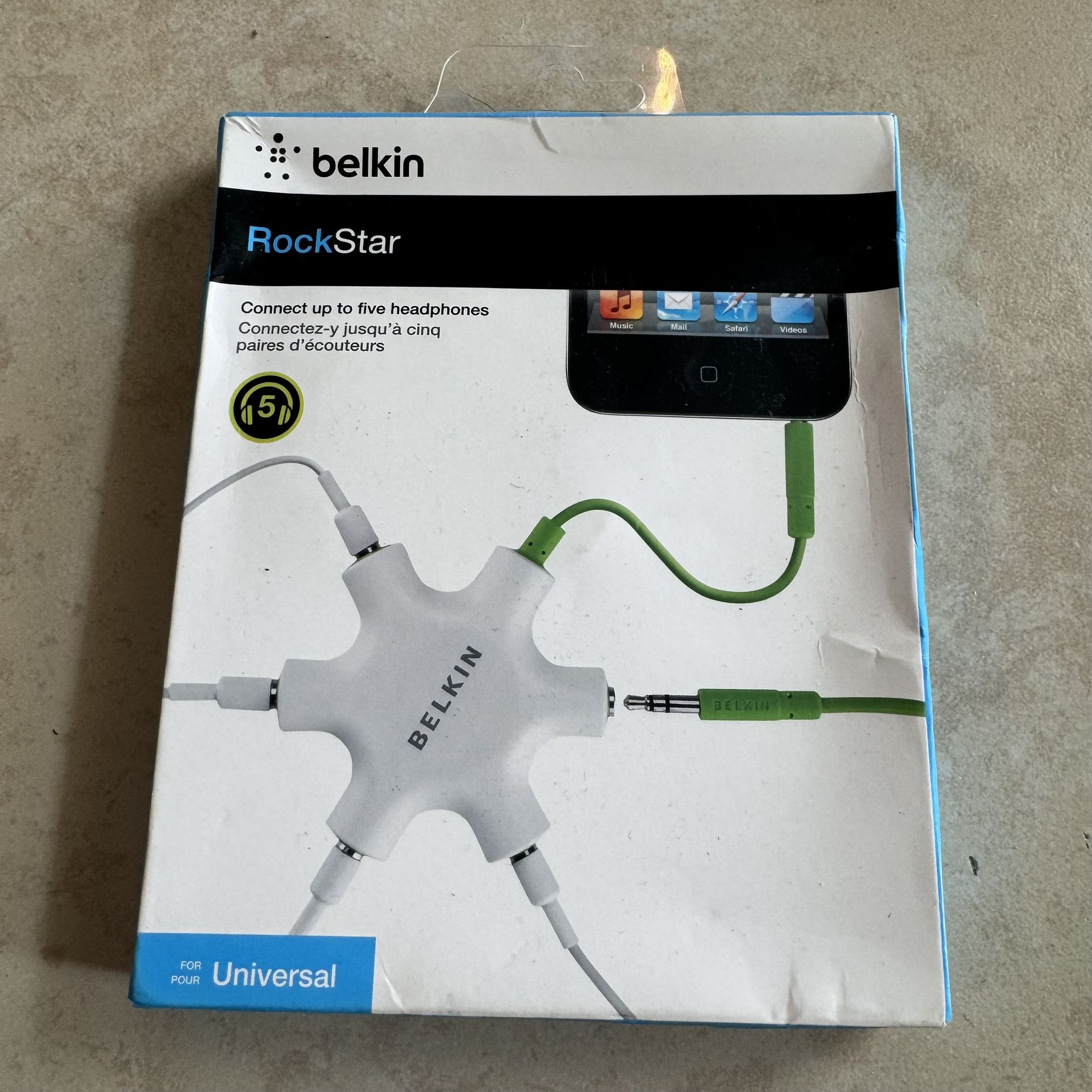 Belkin Rockstar  5 Way Headphone Splitter