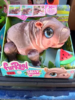 FURREAL SALLY THE SILLY HIPPO