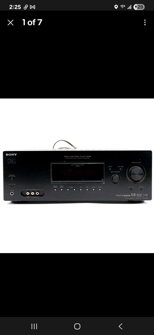  SONY STR K7000 5.1 CHANNEL HDMI DTS HOME THEATER RECEIVER