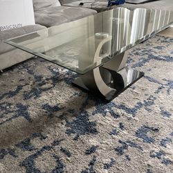 Free Glass Coffee Table- Pick Up Only