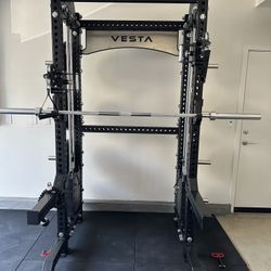 Vesta Fitness New Half Squat Rack |Functional Trainer|320 Weight Stack|Gym Equipment|Free Delivery 