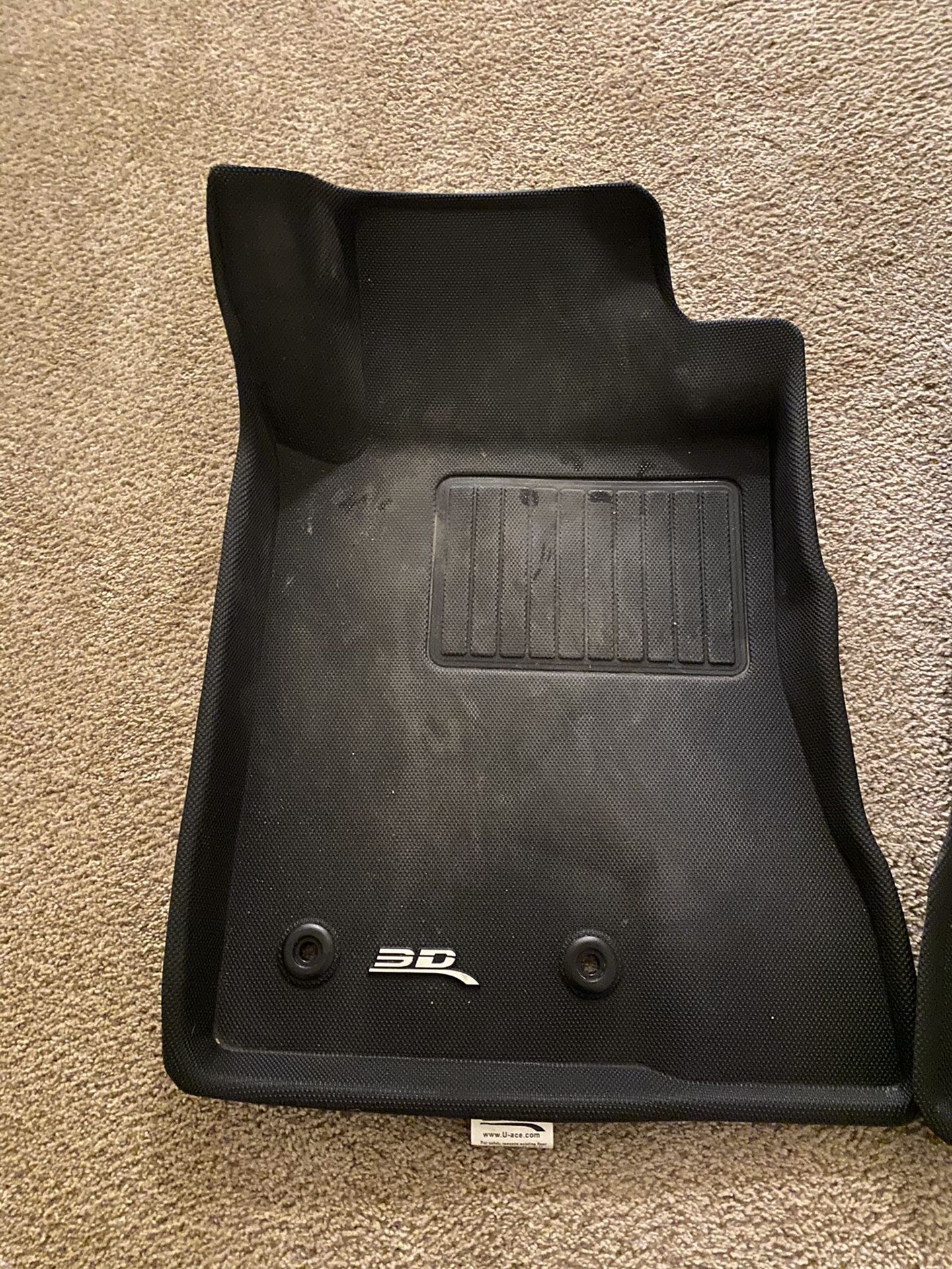 S550 mustang floor mats