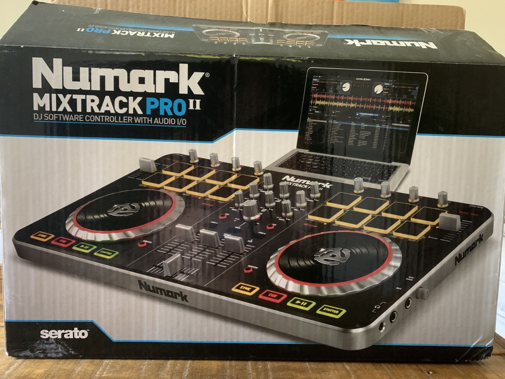 Numark MixTrack Pro II DJ set