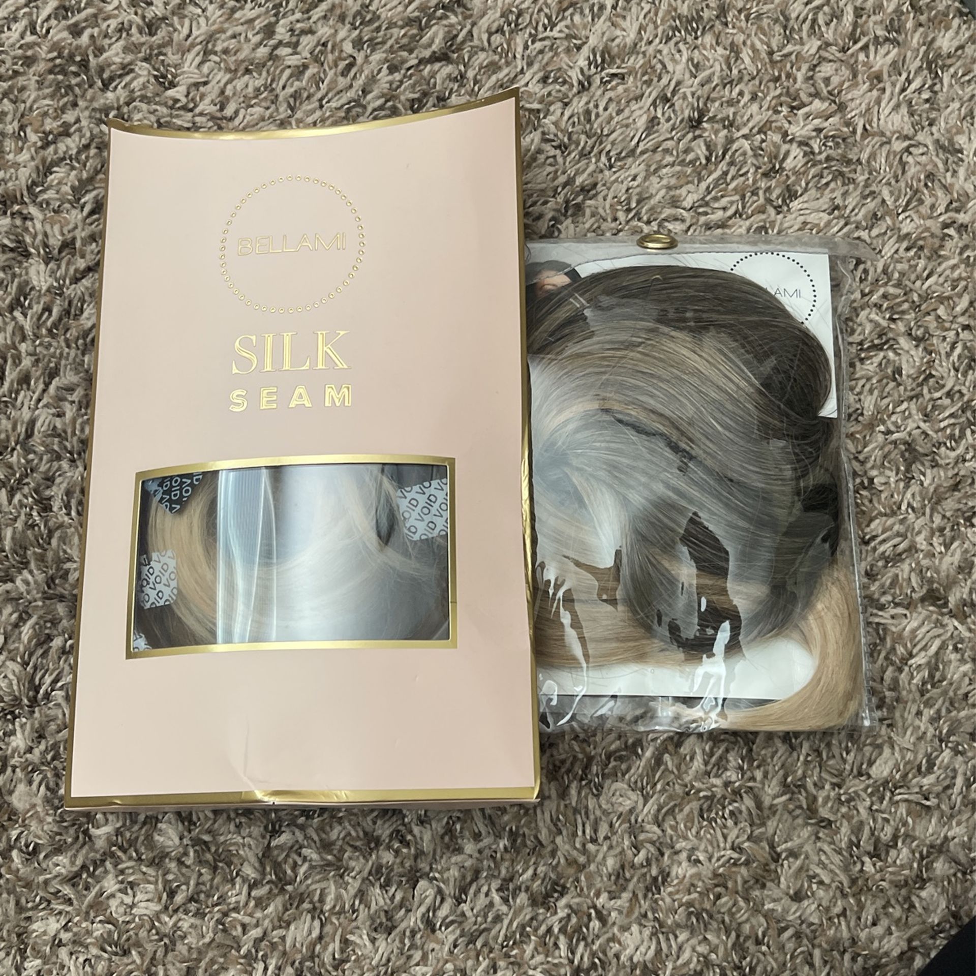 BellaMia Silk Seam Clip Set