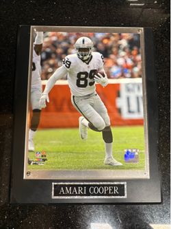 Vintage Raiders Amari Cooper Plaque/ Sign
