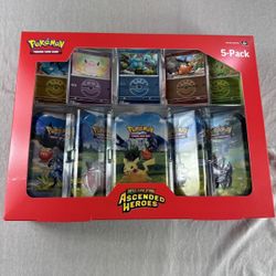 Pokémon TCG Mega Evolution Ascended Heroes 5-Pack