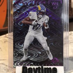 2025 Panini Black Davante Adams Royal Parallel Card /99 Rams