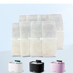 Brand New      PET LAYSON Pumpless Cat Water Fountain Filter,Smart Cordless Pet Fountains Battery Operated 3.6L/122oz with 