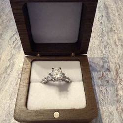 3 Karat Lab Grown Diamond Engagement Ring Size 6