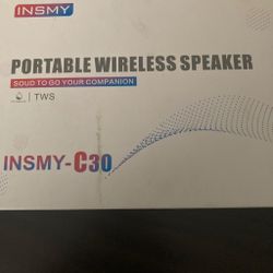 Portable Bluetooth speaker