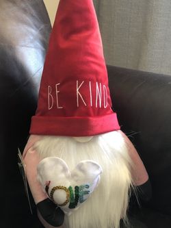 Authentic Rae Dunn Valentine Gnome Love