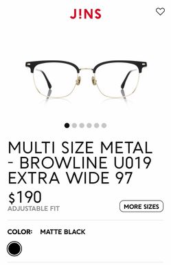 JINS GLASSES FRAME
