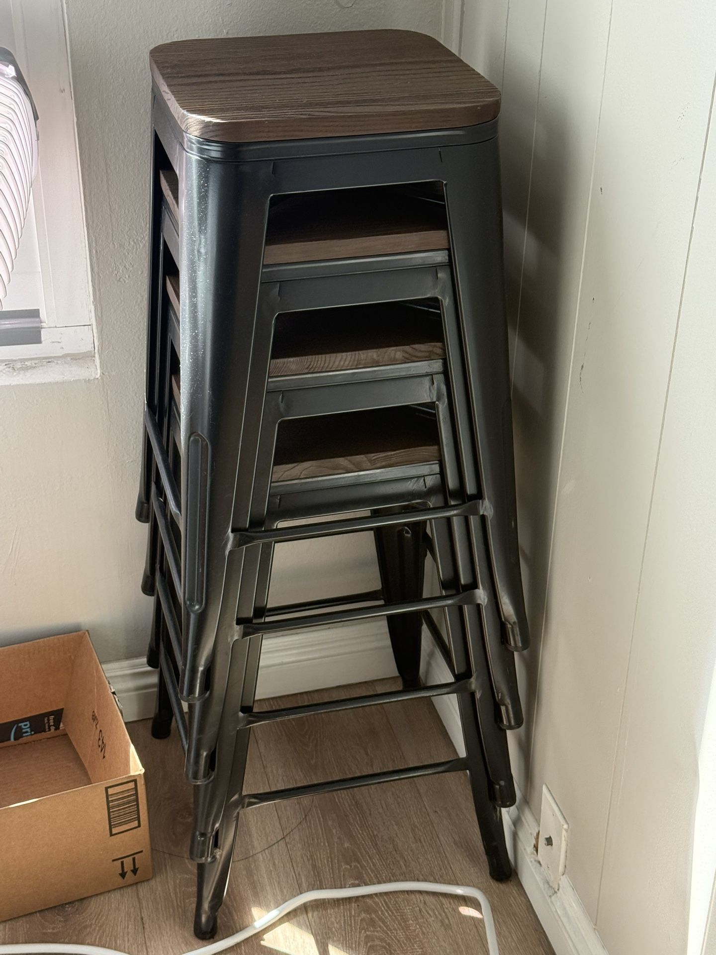 4 Stools Need New Home