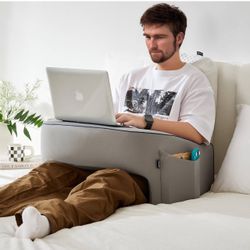 BRAND NEW memory Foam Laptop /reading Pillow Desk 