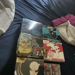 Pokemon ETB Tins And Boosters 