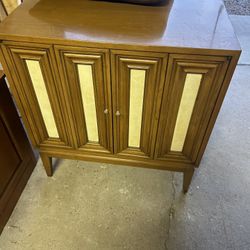 Vintage Mid Century Walnut Credenza Set – Side board -Matching Pair- selling as pair -  $200 Each. 