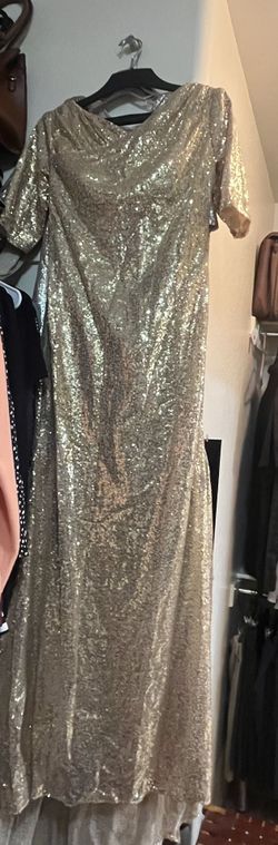 Gold Sequin Dress