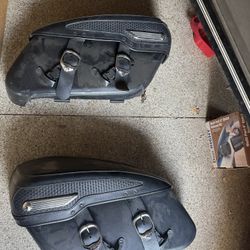 Harley Davidson Leather Saddle Bags