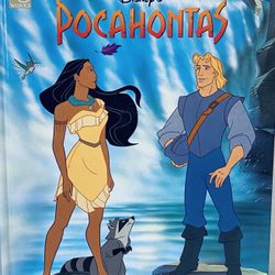 VNTG Walt Disney's POCAHONTAS 1995 Lg HC First Edition - Great Condition