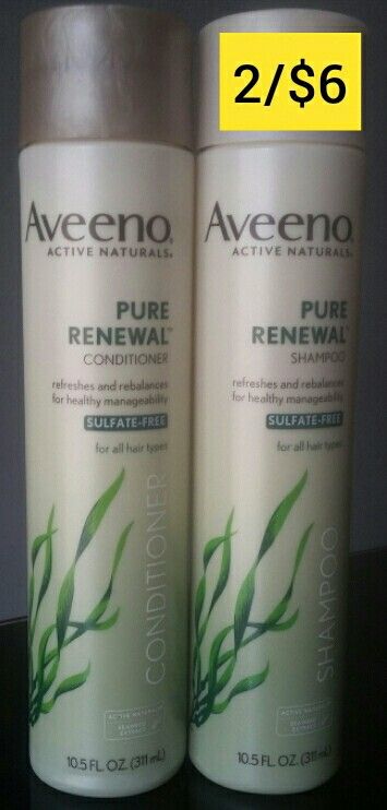 Aveeno Pure Renewal Set 2/$6