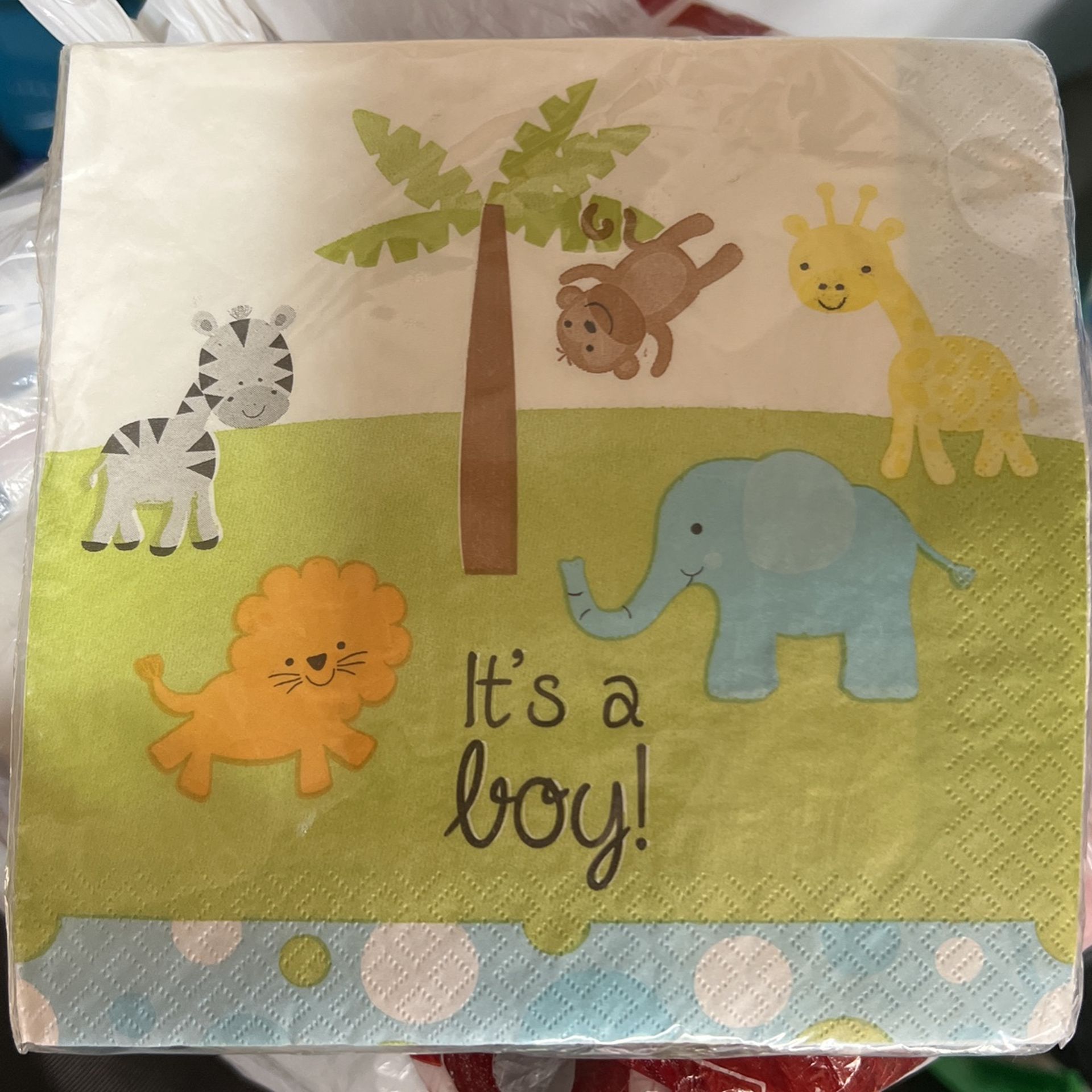 Party favors with invitation for boy party. Brand new never used.
