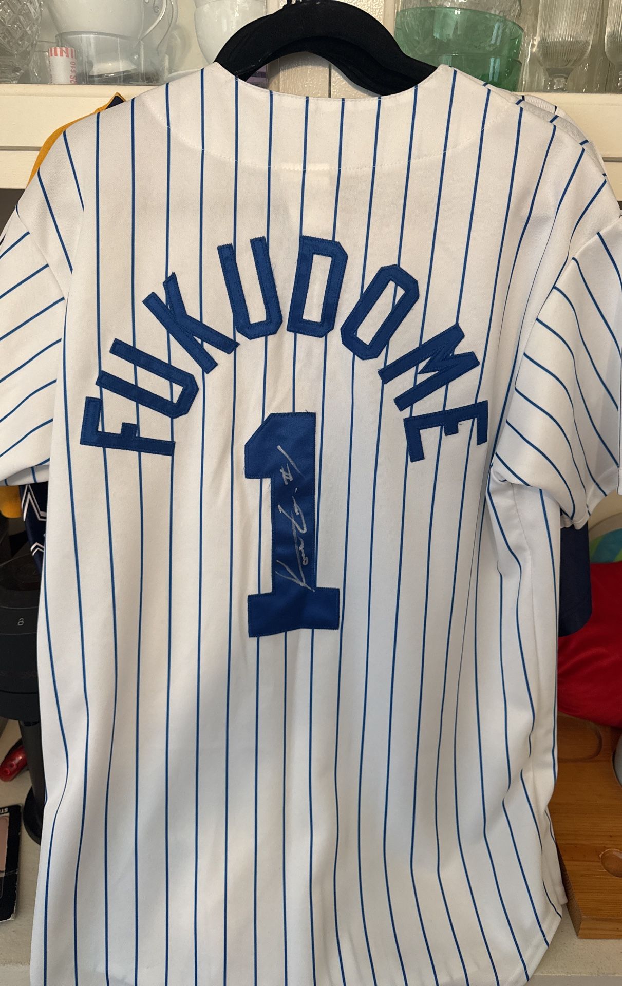 Fukudome 1 Signed Autographed Chicago Cubs Jersey