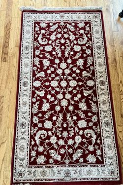 Persian Renaisance red keshan rug 2'7" x 4'11" design number 3000-110
