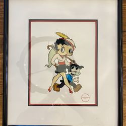 Disney, Bugs Bunny and Betty Boop Autographed Prints 