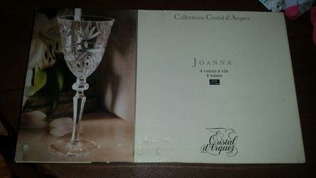Joanna Crystal Wine Glasses/Goblets