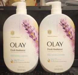 Olay Fresh Radiance Lavender Body Wash - 2 for $16