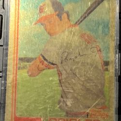 1982 Topps Traded #98T Cal Ripken Junior 24 Karat Gold Edition Porcelain 1071/5000 - Offers Considered 