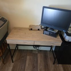 Slim Chic Home/ Retail  Office Desk MOVING SALE NEEDS TO GO ASAP!!!
