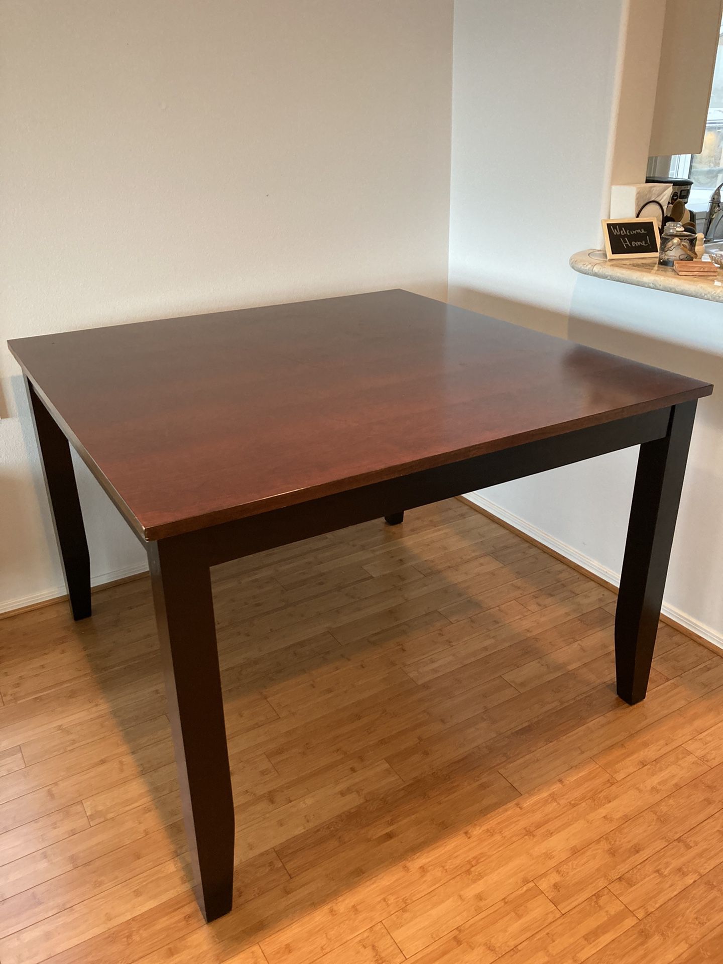 52” Square Counter Height Dining Table 