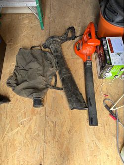 Black & Decker leaf blower