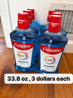 Colgate mouthwash 33.8oz ,3 dollars each