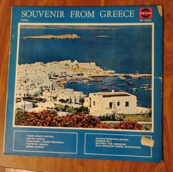 Vinyl LP Record Souvenir From Greece,