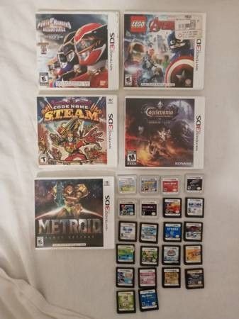 27 Nintendo Ds / 3ds Games LOT