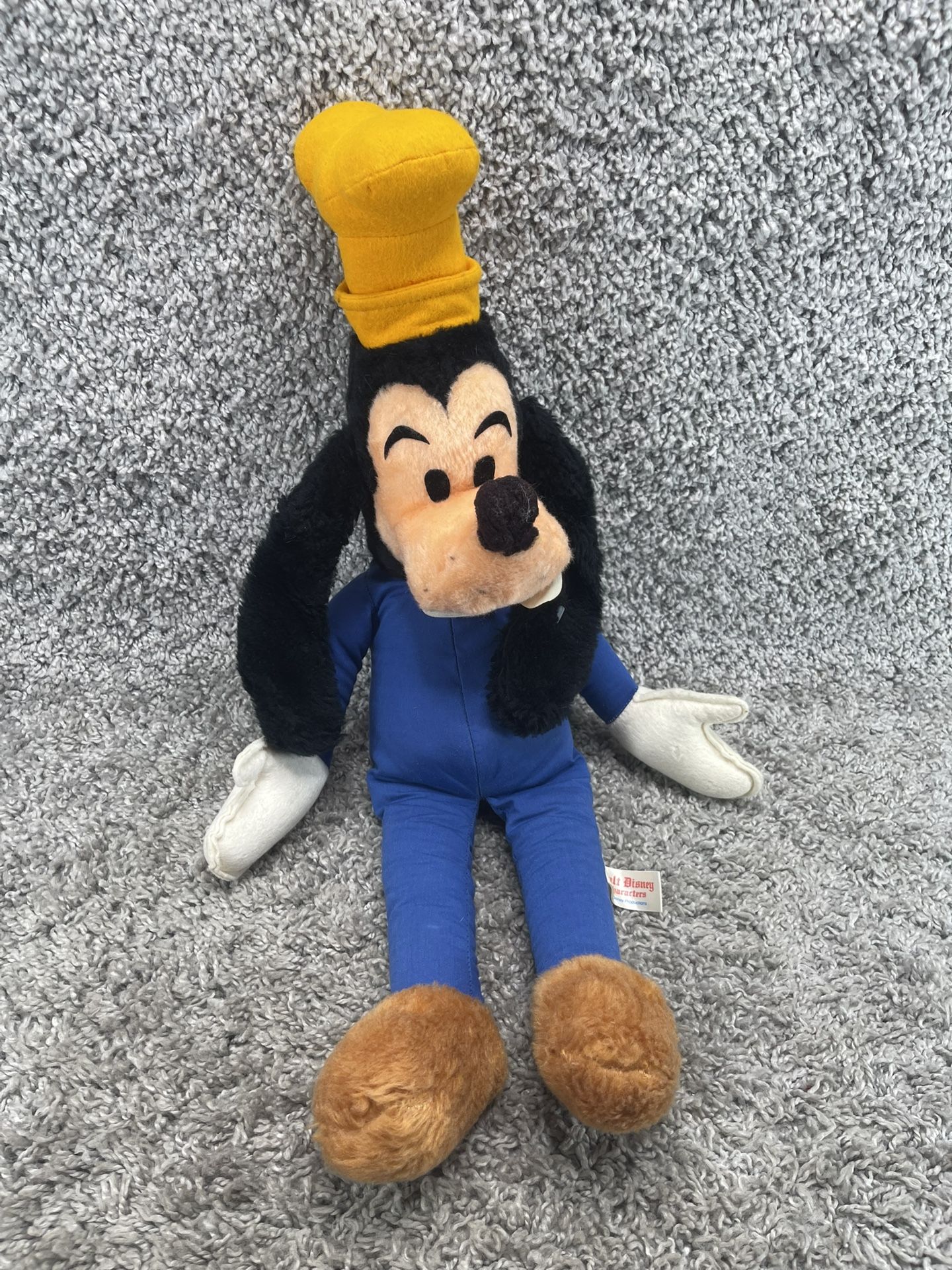 Vintage Goofy Plush California Stuffed Toy Made For Walt Disney Productions 23”