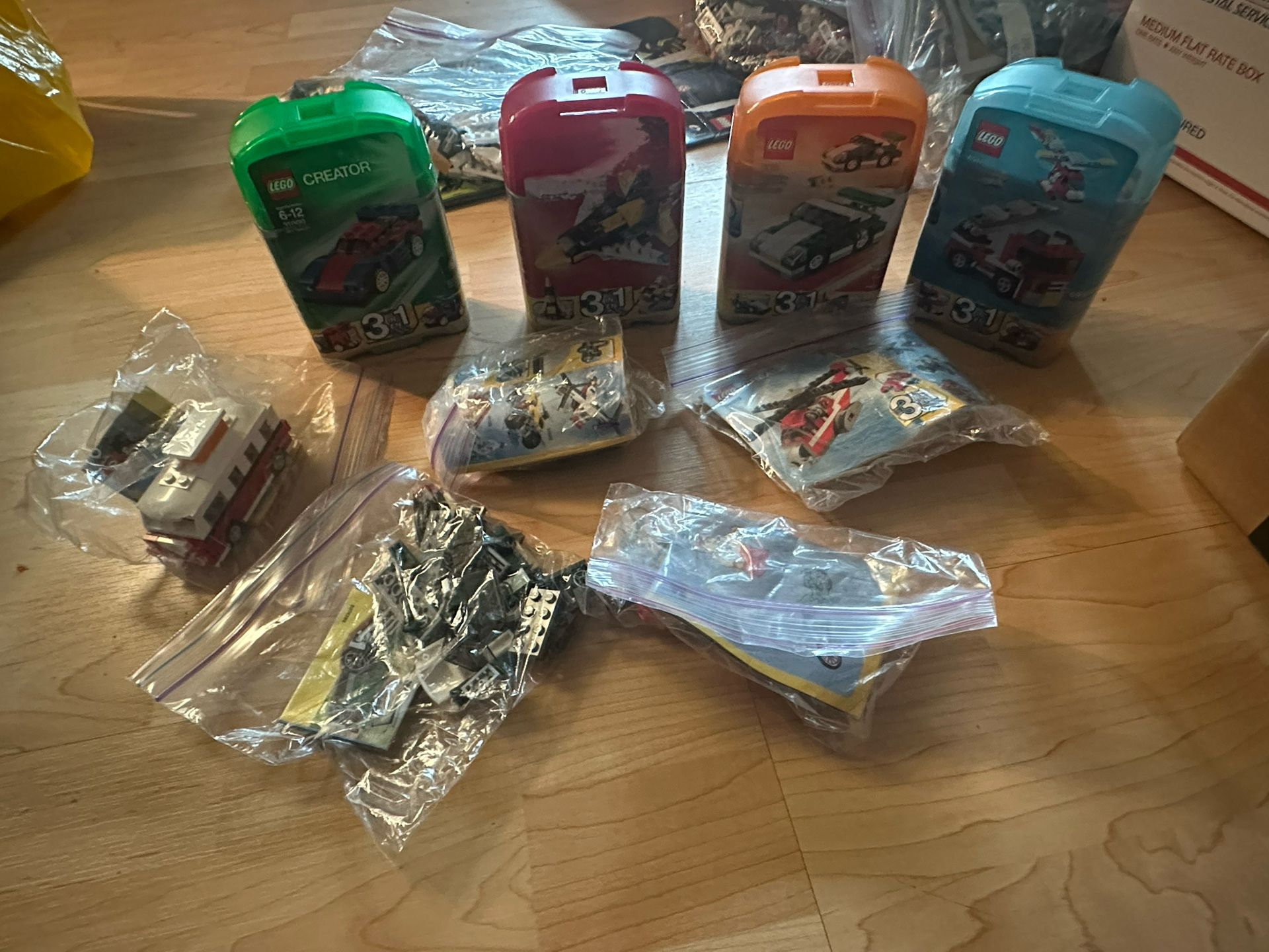 Set Of Small Lego Creator Sets