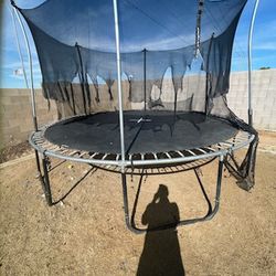 Large Trampoline W/net Option 