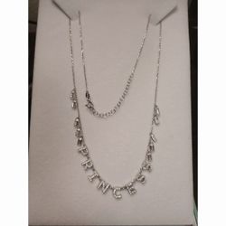 Fancy Silver Necklace 