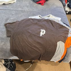 Brown primitive shirt